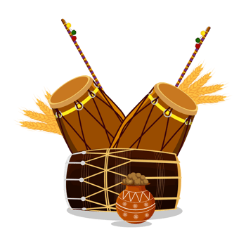 Creative design concept of happy vaisakhi png