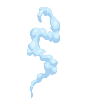 cloud smog icon vector