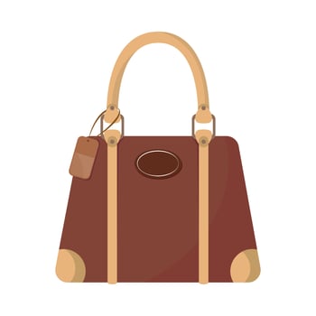handbag isolated icon vector