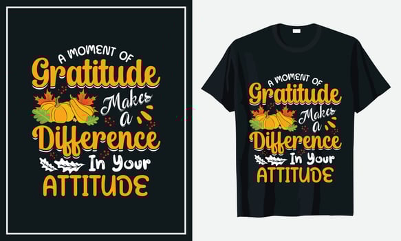 Thanksgiving t-shirt design vector Print