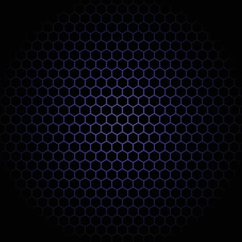 Abstract Dark hexagon geometric tile background pattern vector