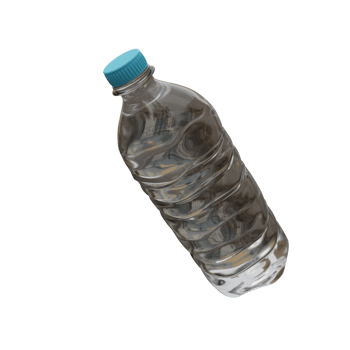Plastic Bottle 3d png