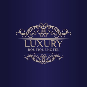 Luxury logo design vector template