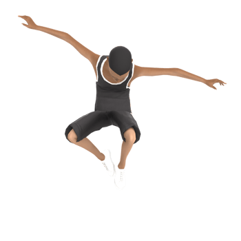 Young boy character 3d modelling png