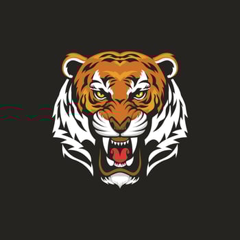 Tiger Animal Illustration Creative Logo vector