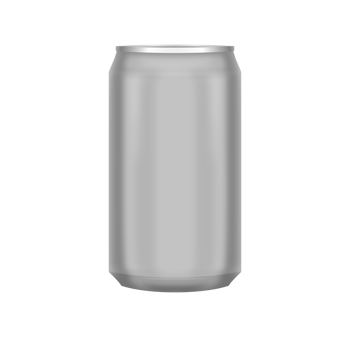 Drink can blank mockup png