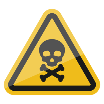 Danger sign icon transparent background png