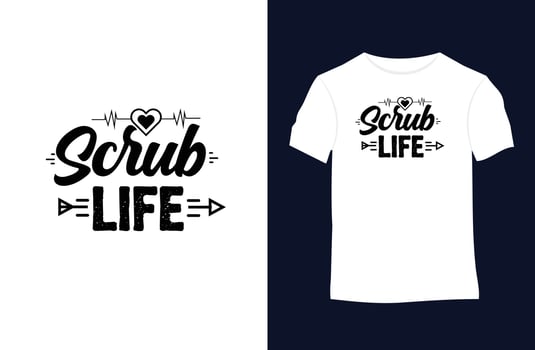 Nurse saying and quote vector t-shirt design.