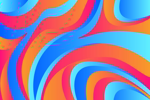 colourful wave background vector