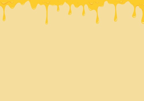 Melting cheese background  banner template with copy space vector