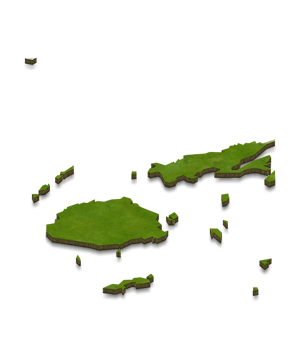 3D map illustration of FijiEast png