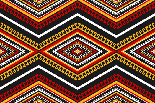 Geometric ethnic oriental seamless pattern traditional. vector