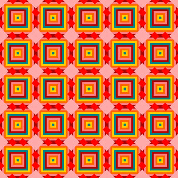 seamless pattern with shapes design vector