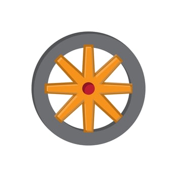 wheel vector for website symbol icon presentation