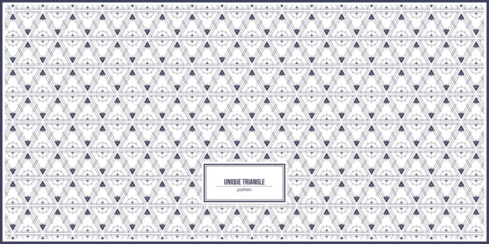 unique abstract triangle shape pattern vector