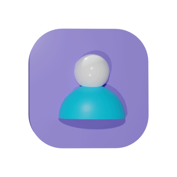 3d rendering of ui icon png