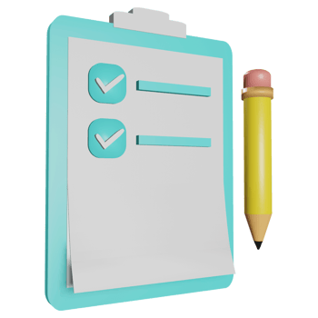 Business report 3D Illustration png