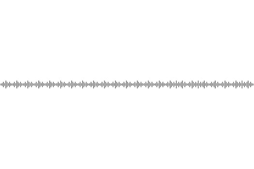 Sound Wave Music Volume Icon Symbol for Logo, Apps, Pictogram, Website or Graphic Design Element. Vector Illustration
