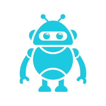 Robot icon vector illustration