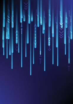 futuristic technology background vector