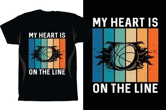 Basketball free vector graphics and t shirt design