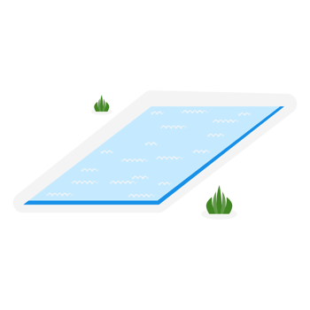swimming pool swim area collection set png