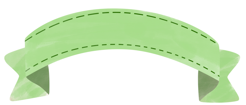 Ribbon banner. Cute pastel ribbon. png