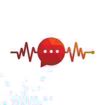 Health Consult logo designs concept. Medical logo and Heartbeat Waves in Chat Icon Logo Template. vector