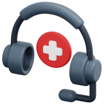 medical 3d render icon illustration png