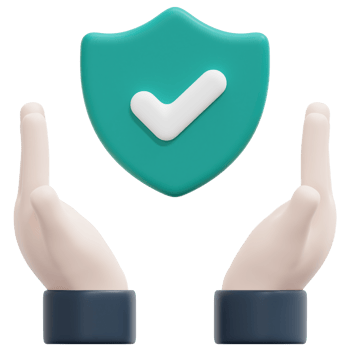hands 3d render icon illustration png