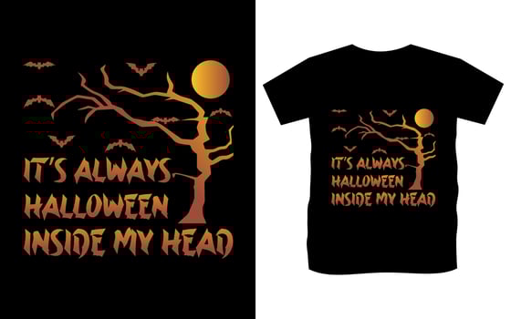 Happy Halloween quote t-shirt template design vector, Halloween typography element retro vintage t-shirts design, Halloween Scary fashion design for high-quality typography illustration shirt design vector