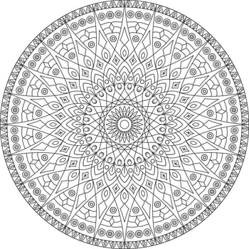 Creative Mandala Design vector