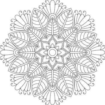 Creative Mandala Design vector