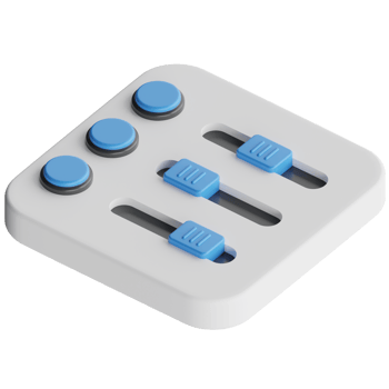 Volume Mixer 3D Render Icon png