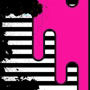 Grunge background with geometric elements, patterns fashion trend. Vector. vector