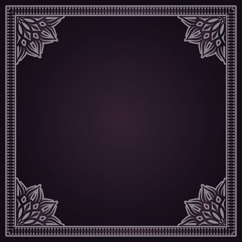 vintage frame  classic decoration  antique carving vector