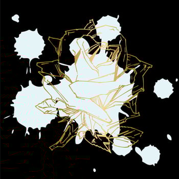 Hand drawn rose. Vector illustration. Vintage tattoo style rose. Flower motif sketch for design. Ink illustration isolated.