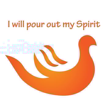 Pentecost Sunday Special Design vector