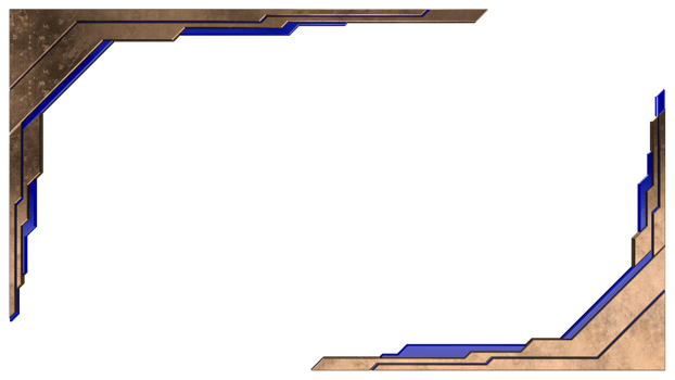 A 3d rendering image of metalic and crystal frame png