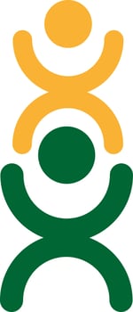 Two x logo, illustration, vector on a white background.
