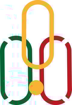 Figure logo, illustration, vector on a white background.