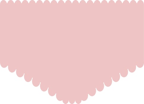 Pink briefs, illustration, vector, on a white background. vector