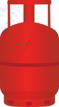 Gas can ,illustration, vector on white background.