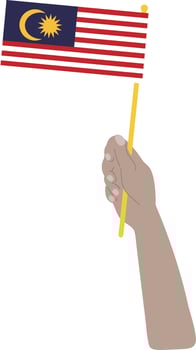 malaysian flag vector hand drawn,Malaysian ringgit vector hand drawn