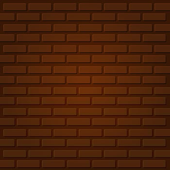 Brick wall background vector design illustration. Textures.