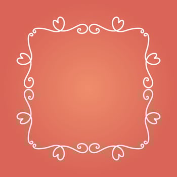 Hand drawn elements and monograms for weddings, Valentines day, holidays, baby design, birthday. vector