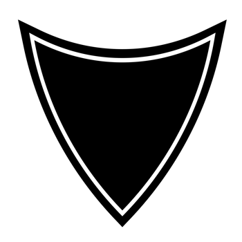 Black and white frame, PNG with transparent background.