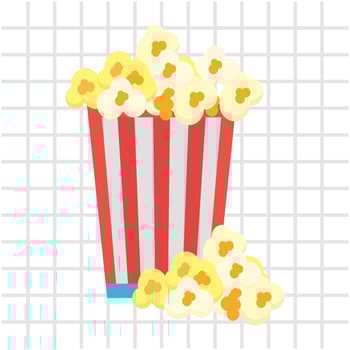 element cinema banner vector