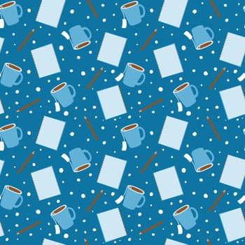Seamless pattern for decoration. Seamless vector background. Wrapping paper and fabric patterns.