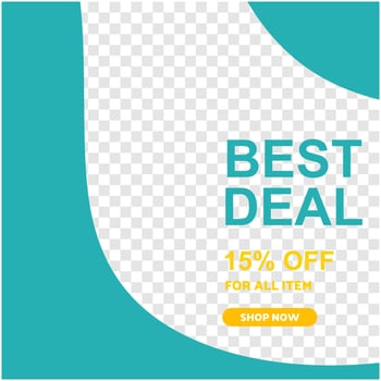 SOCIAL MEDIA TEMPLATE POST vector